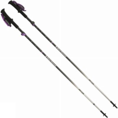 Black Diamond Womens Distance FLZ Walking Pole (Pair) Oxide Black / Purple